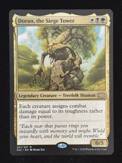1x MTG Doran, the Siege Tower - Double Masters 2022 (2X2) #201 - Magic - Image 1