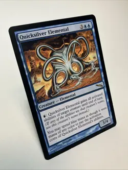 Quicksilver Elemental MTG NonFoil LP/MP *Light To Moderate Play* Mirrodin - Image 2