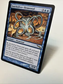 Quicksilver Elemental MTG NonFoil LP/MP *Light To Moderate Play* Mirrodin - Image 3