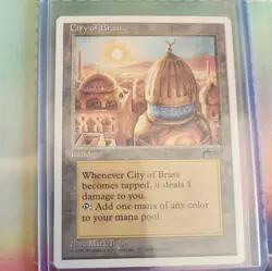 MTG, 4 cards, City of Brass, Elvish Archers, Ashnod's Altar, Birds of Paradise - Image 2