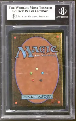 Magic MTG Beta Contract from Below BGS 9 (9.5, 8.5, 9, 9) NEAR MINT NM - Image 2