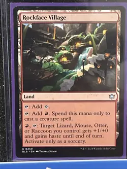 Bloomburrow Rockface Village #259 MTG NM - Image 1