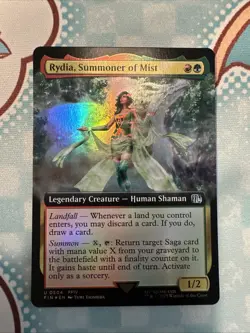 Rydia, Summoner of Mist Extended Art Foil MTG Magic the Gathering - Image 1