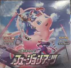 Pokemon Japanese Sword & Shield Fusion Arts Sealed Booster Box New [MINOR TEAR] - Image 2