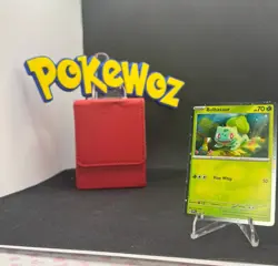 HD🌀Swirl Pokemon 151 Bulbasaur SVP046 Black Star Promo HD Rare NM - Image 2