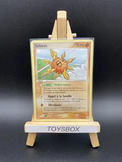 Carte Pokemon Solaroc Rare 25/92 / Bloc EX Createurs De Legendes / Poor FR - Image 1