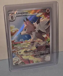 Carte Pokemon Lougaroc AR JTG 166/159 EV09 Aventures ensembles Neuve - Image 2