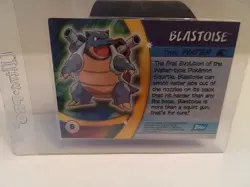 BLASTOISE NON-HOLO #8 2004 POKEMON TOPPS ADVANCED CHALLENGE - Image 4