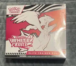Pokemon TCG White Flare Elite Trainer Box ETB Trading Cards - Factory New Sealed - Image 1