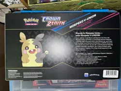 Pokemon TCG Crown Zenith Morpeko V- Union Premium Playmat Collection Box - Image 2