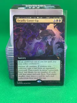 MTG Deadly Cover-Up (399/499) Murders at Karlov Manor NM FOIL - Image 1