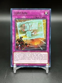UR - CONTAIN! 1st Ed. YuGiOh 25th Anniversary Tin: Dueling Mirrors e6j - Image 1
