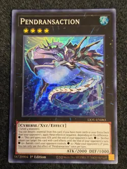 Pendransaction - LIOV-EN083 - Super Rare - 1st Edition NM YuGiOh! Lightning Ove - Image 1