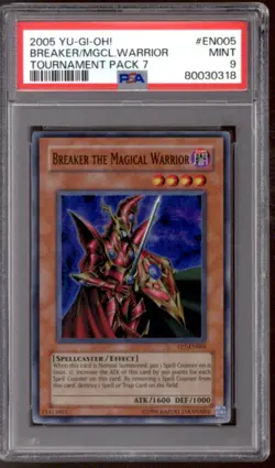 Yu-Gi-Oh Tournament Pack 7 Breaker The Magical Warrior TP7-EN005 PSA 9 YuGiOh - Image 1