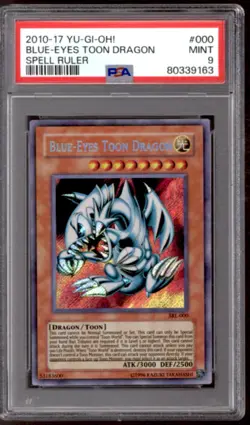 Yu-Gi-Oh Spell Ruler Blue-Eyes Toon Dragon SPL-000 PSA 9 YuGiOh - Image 1