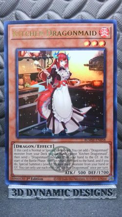 | Yugioh Kitchen Dragonmaid BLMM-EN058 1st Edition Ultra Rare NM/M 🔥 | - Image 1