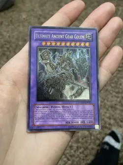 Yugioh 3 Card Lot Of Ultimate Rares. Ancient Gear/Twister/D.D Trap Hole - Image 2