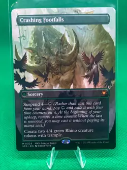 MTG - Crashing Footfalls (SPG) - FOIL - Image 1