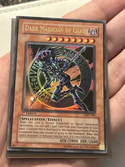 Yugioh Dark Magician Of Chaos IOC 1st Edition - Image 1