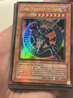 Yugioh Dark Magician Of Chaos IOC 1st Edition - Image 2
