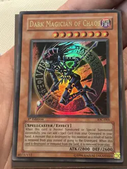 Yugioh Dark Magician Of Chaos IOC 1st Edition - Image 3