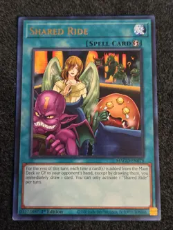 1x Shared Ride - MAGO-EN079 - Rare - 1st Edition MAGO - Maximum Gold YuGiOh VLP - Image 1