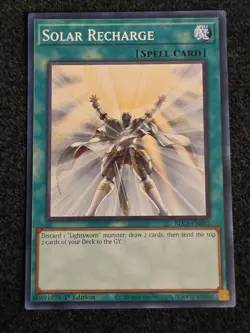 1X NM Solar Recharge - BLC1-EN062 - Common 1st Edition yugioh - Image 1