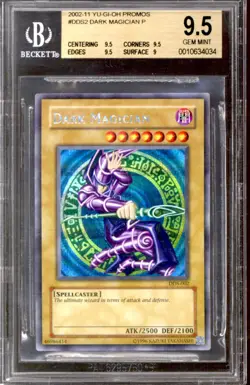 YuGiOh Dark Duel Stories Prismatic Promo Dark Magician DDS-002 BGS 9.5 GEM MINT - Image 1
