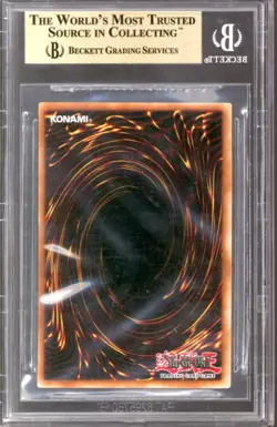 YuGiOh Dark Duel Stories Prismatic Promo Dark Magician DDS-002 BGS 9.5 GEM MINT - Image 2