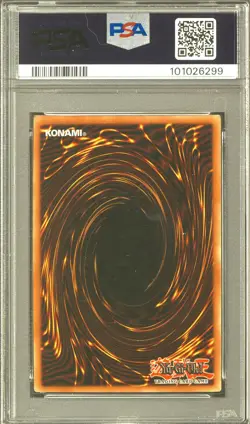 Yugioh Magician's Force 1st Edition Dark Magician Girl MFC-000 PSA 6 - Image 2