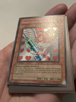 Yugioh Injection Fairy Lilly LOD 1st Edition Secret Rare! - Image 5