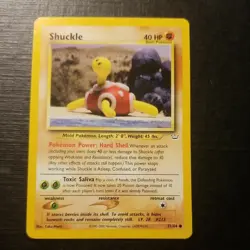 SHUCKLE 51/64 - Neo Revelation - 1995-2000 - VINTAGE WOTC Pokemon Card - NM - Image 1