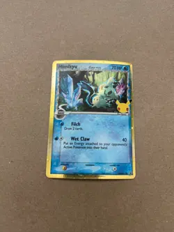 Pokemon Celebrations Sword & Shield Mimikyu Delta Species SWSH 136 Promo Card - Image 1