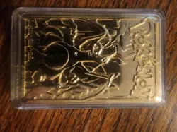 Lot of 5 Vintage 1999 Nintendo 23K Gold Plated Pokemon Trading Cards Pikachu - Image 3