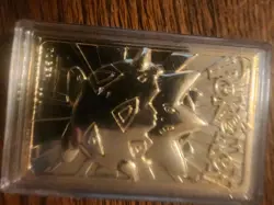 Lot of 5 Vintage 1999 Nintendo 23K Gold Plated Pokemon Trading Cards Pikachu - Image 4