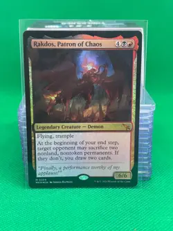 MTG: Murders at Karlov Manor: Foil Rakdos, Patron of Chaos - Image 1