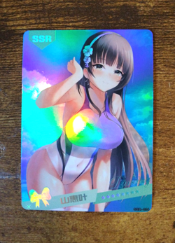 SSR Beautiful Waifu Card - Rinko Shirokane - Bang Dream Goddess Story FOIL 024 - Image 1