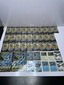 Pokemon TCG Crown Zenith Sea And Sky Collection 42 Booster Packs & Promo Cards - Image 2