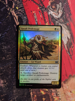 MTG Card: (1x) Qasali Pridemage (Double Masters 2022) FOIL - Image 1