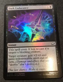 Dark Endurance - Foil - EOE - MTG - EN - NM - 0093 - Image 1