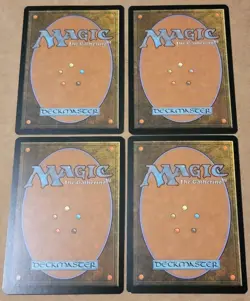 Magic The Gathering Lot 4 Lava Axe Volcanic Hammer Monstrous Growth Rampant MTG - Image 4