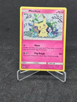 Pokemon Card Mimikyu SM163 Sun & Moon Promo - Image 1
