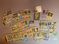 Lot Of 70 - Pokemon All-Vintage Nonholo WOTC & Old Back Japanese Cards MP-HP - Image 2