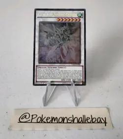 Clear Wing Synchro Dragon CROS-EN046 *DMG* 1st Ed Ghost Rare Yugioh Card - Image 1