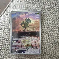 Pokemon TCG Teal Mask Ogerpon SVP123 Black Star Promo Card Sealed - Image 1