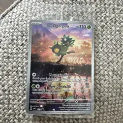 Pokemon TCG Teal Mask Ogerpon SVP123 Black Star Promo Card Sealed - Image 1