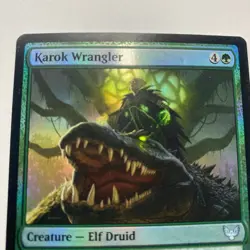 Karok Wrangler Card Signed By Dan Scott MTG Artist Proof - Image 2