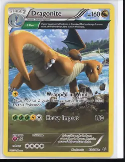 Dragonite 52/108 2015 XY Roaring Skies Pokemon Card Non Holo Full Art NM 0303#36 - Image 1