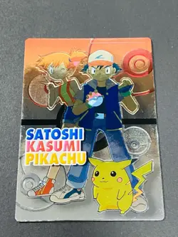 Pikachu No.025 Pokemon Meiji Get Card Super Collection Nintendo Japanese 1999 - Image 2
