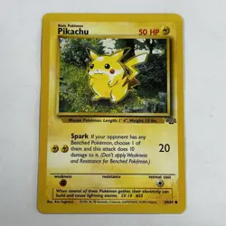 Pokemon Pikachu TCG Jungle Card 60/64 Regular Common - Image 1